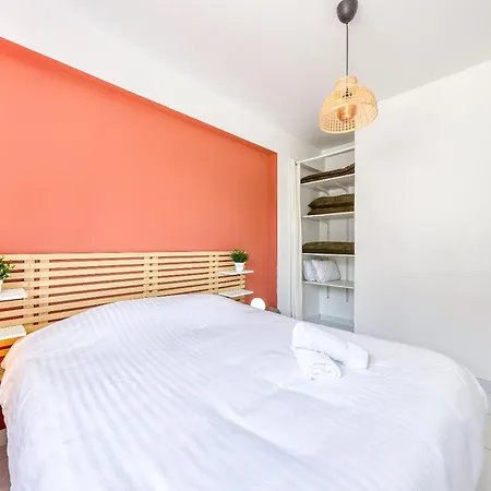 Escale-marne Fr - 001 - Private Terrace - Free Parking - Free Luggage Storage - Equipped - Linen Included - Washing Machine - Dish Washer - Luxury Mattress 160x200 - 10mn Walk Metro 8 - Rer A - Panoramic View - From 1 To 4 Guests Apartment